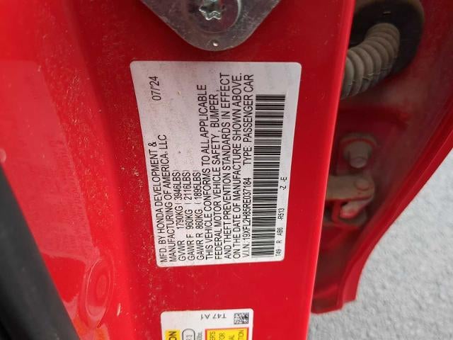 2024 Honda Civic Hatchback Sport
