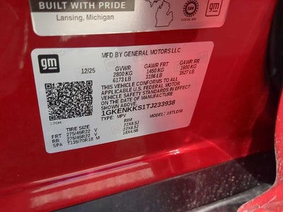 2026 GMC Acadia Elevation