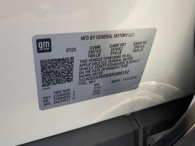 2025 Chevrolet Tahoe Premier