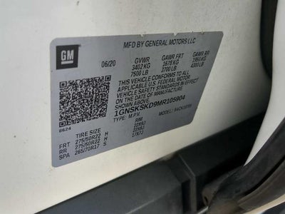 2021 Chevrolet Tahoe Premier