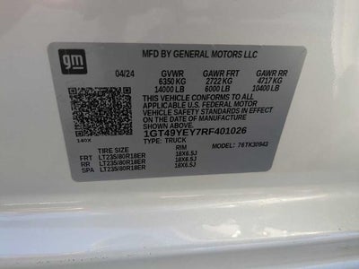 2024 GMC Sierra 3500 HD Denali Ultimate DRW