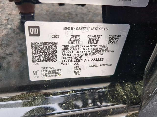 2026 GMC Sierra 2500 HD AT4X