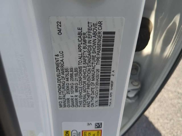 2022 Honda Accord Sedan Sport