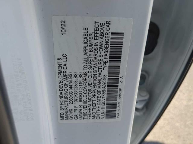 2022 Honda Accord Sedan Sport