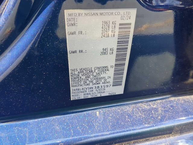 2024 Nissan Altima 2.5 SR