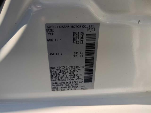 2024 Nissan Altima 2.5 SR