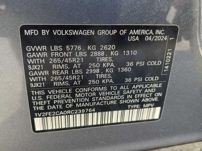 2024 Volkswagen Atlas Cross Sport 2.0T SEL Premium R-Line