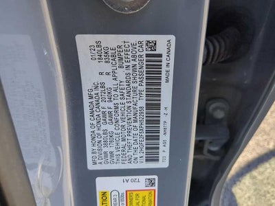 2023 Honda Civic Sedan Sport