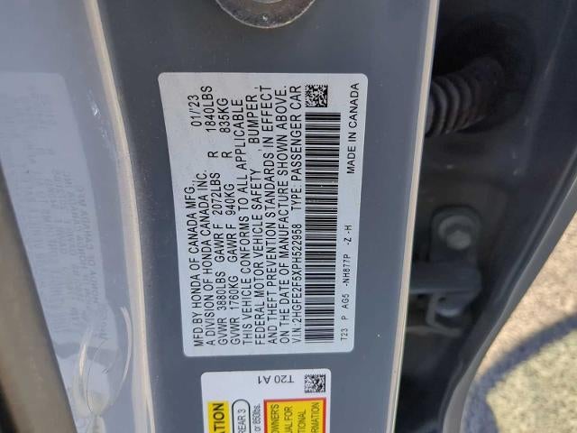 2023 Honda Civic Sedan Sport