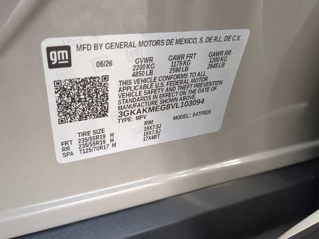 2027 GMC Terrain Elevation