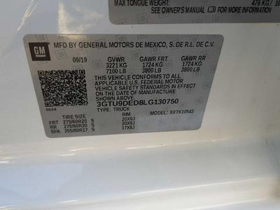 2020 GMC Sierra 1500 SLT