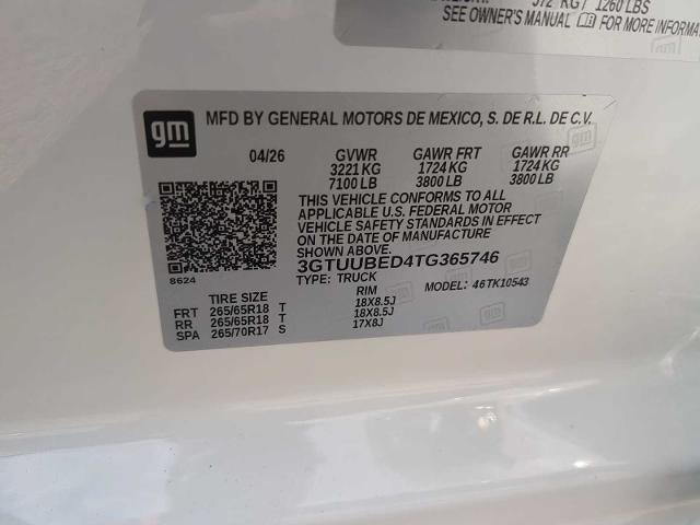 2026 GMC Sierra 1500 SLE