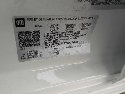 2026 GMC Sierra 1500 SLT