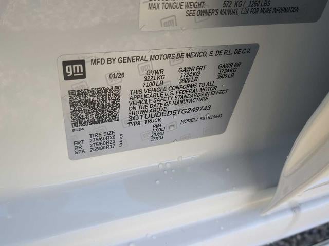 2026 GMC Sierra 1500 SLT