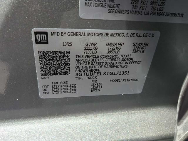 2026 GMC Sierra 1500 AT4X