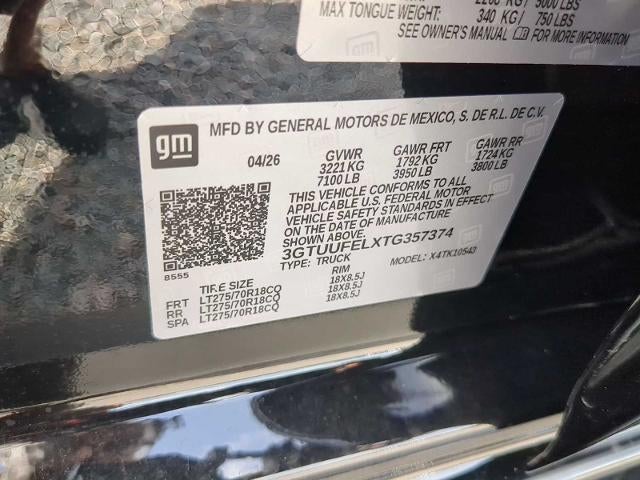 2026 GMC Sierra 1500 AT4X
