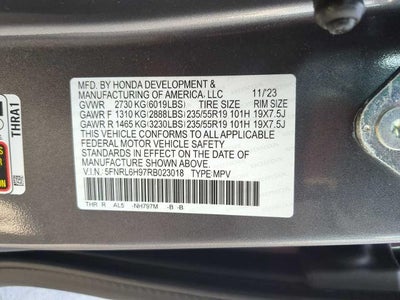 2024 Honda Odyssey Elite