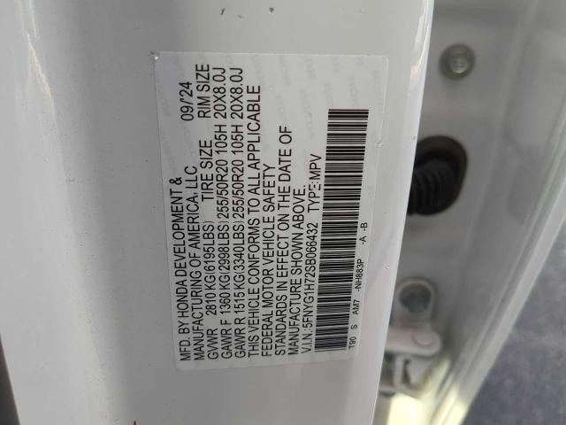 2025 Honda Pilot Touring