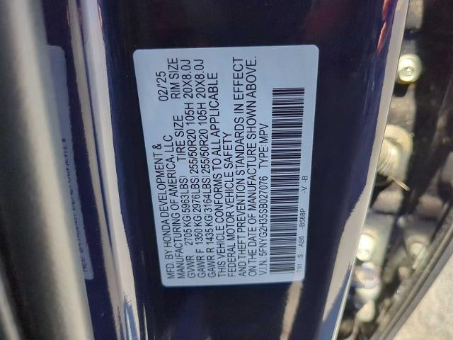 2025 Honda Pilot Sport