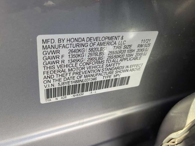 2022 Acura MDX w/Advance Package