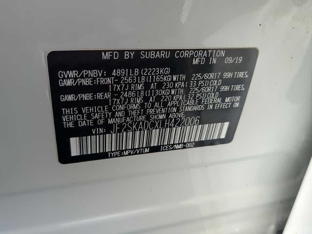 2020 Subaru Forester Base