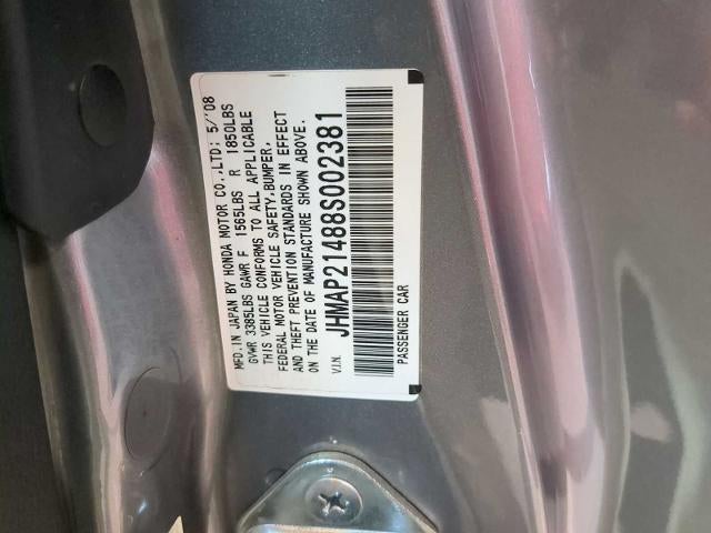 2008 Honda S2000 Base