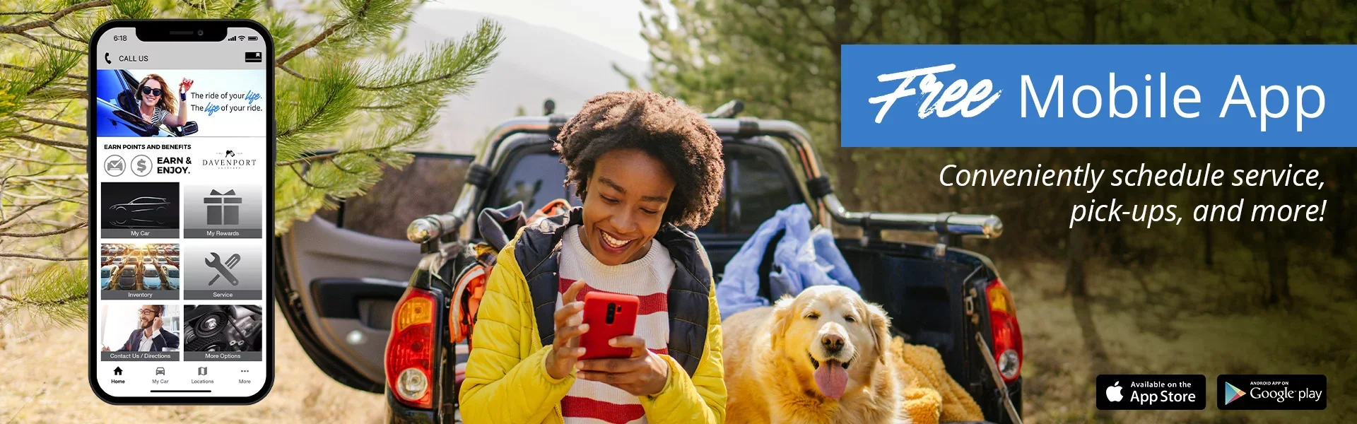 FREE MOBILE APP FROM DAVENPORT GMC