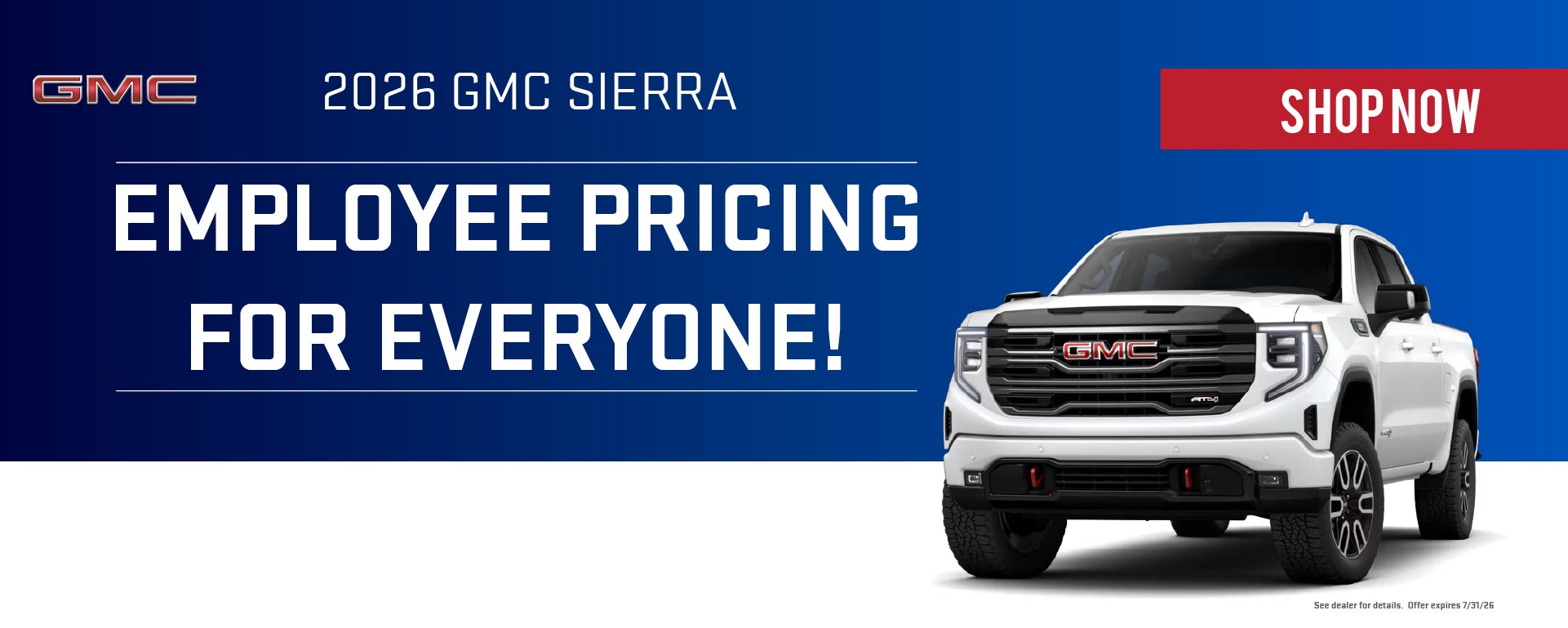 2026 GMC Sierra